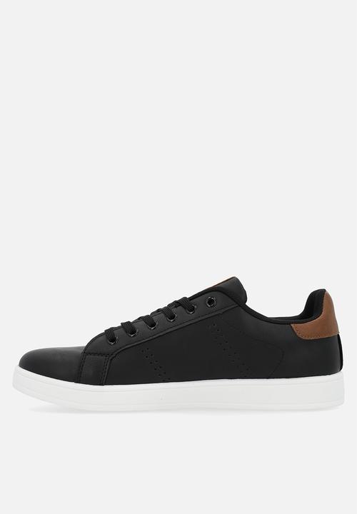 Pierre Cardin - Oliver 2 casual lace up - black tan