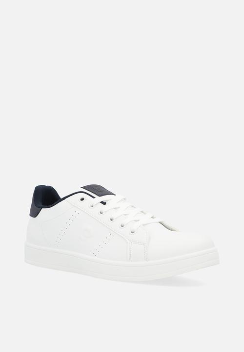 Pierre Cardin - Oliver 2 casual lace up - white & navy