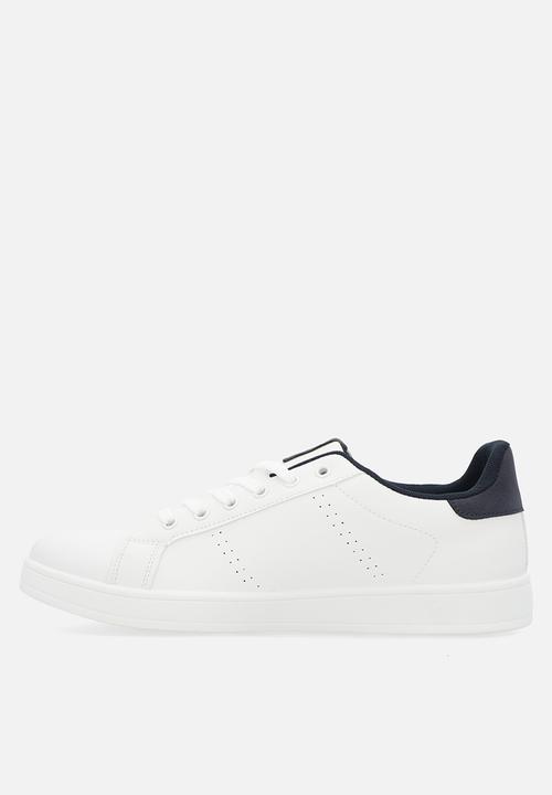 Pierre Cardin - Oliver 2 casual lace up - white & navy
