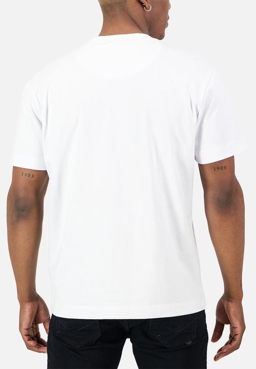 S.P.C.C - Recon Alloy Tee Relaxed Fit Signature Tee - Optical White