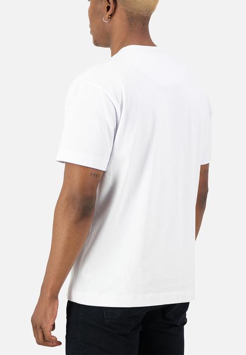 S.P.C.C - Recon Alloy Tee Relaxed Fit Signature Tee - Optical White