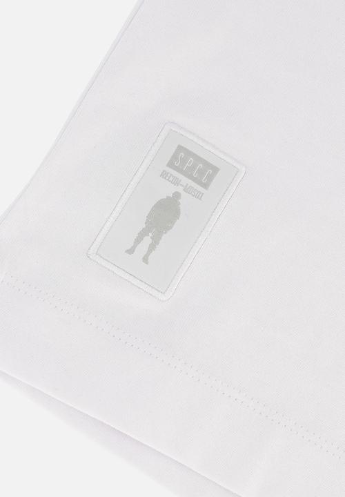 S.P.C.C - Recon Alloy Tee Relaxed Fit Signature Tee - Optical White