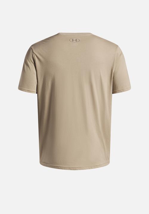 Under Armour - UA M SPORTSTYLE LC SS - City Khaki /  / Taupe Dusk