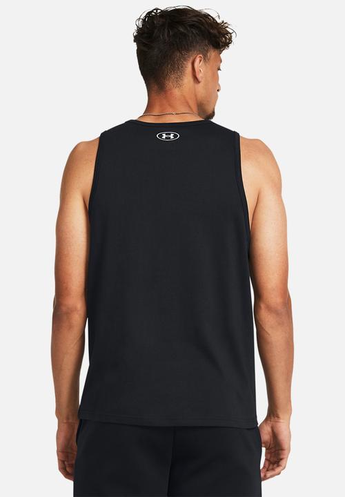Under Armour - UA SPORTSTYLE LOGO TANK - Black & White