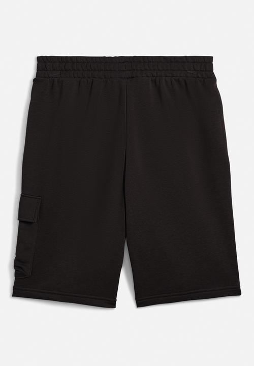 PUMA - ESS No. 1 Logo Cargo Shorts 10” TR - PUMA Black