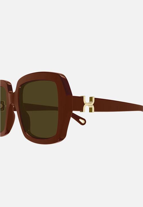 Chloe - Ch0301S-004 M  Sunglass - Burgundy