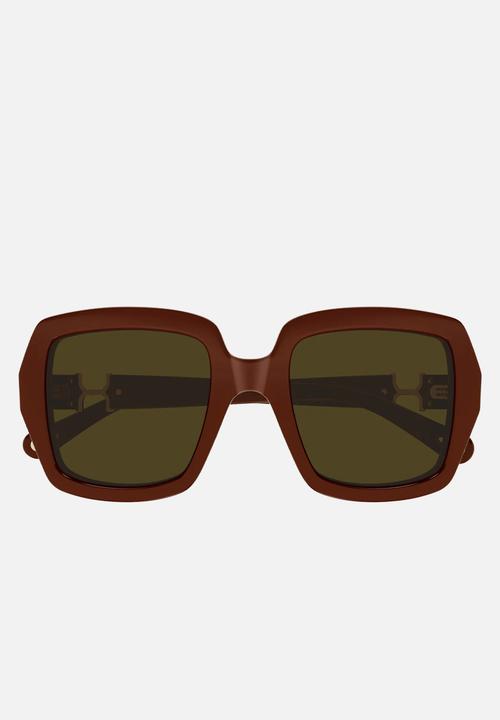 Chloe - Ch0301S-004 M  Sunglass - Burgundy