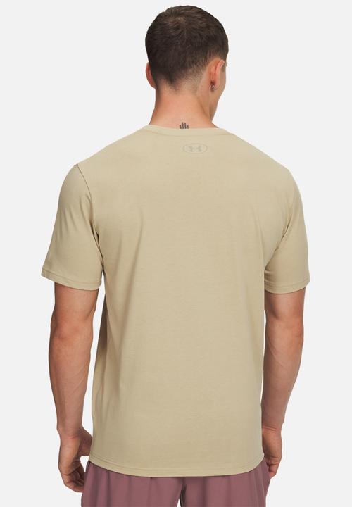 Under Armour - Ua abc camo boxed logo short sleeve - field khaki & timberwolf taupe