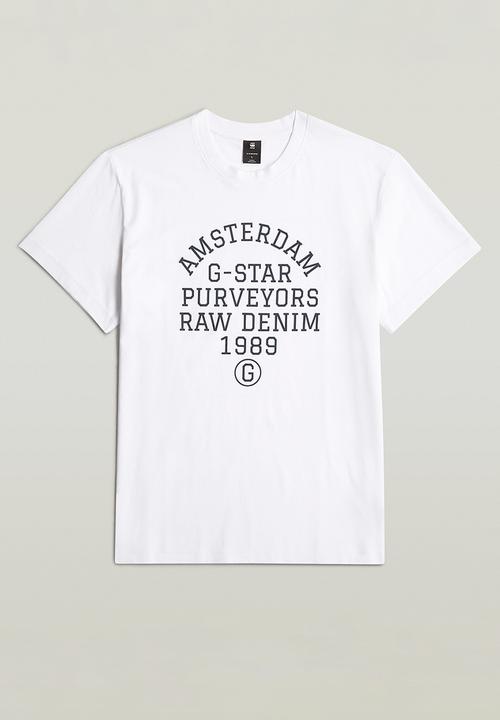 G-STAR - Purveyors gr r t - white