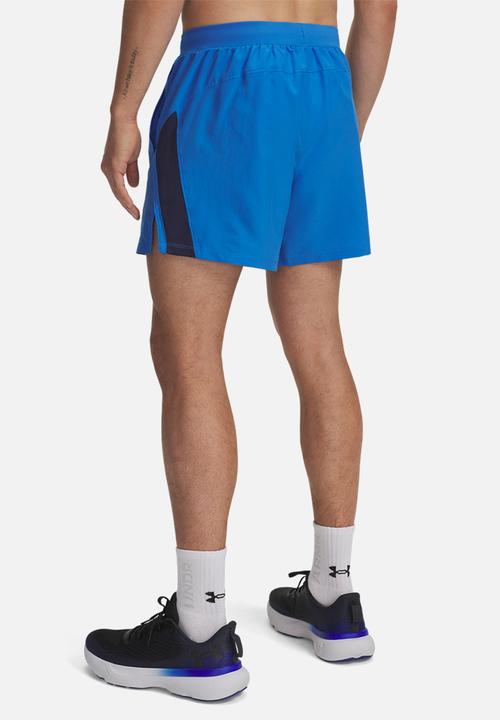 Under Armour - Ua launch 5'' shorts - blue atlantis