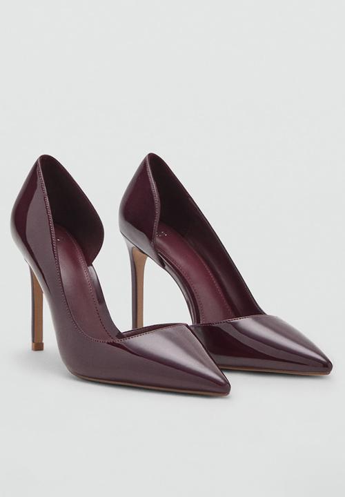 MANGO - Audreyb heel - dark red