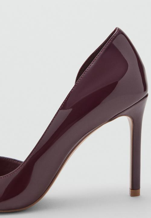 MANGO - Audreyb heel - dark red