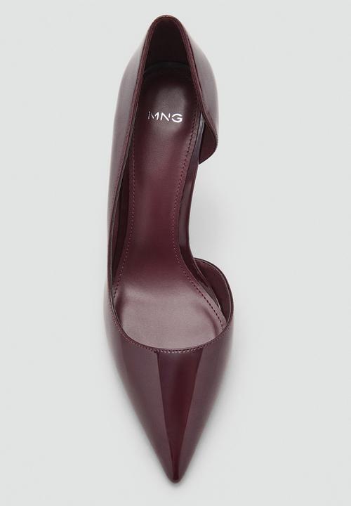 MANGO - Audreyb heel - dark red