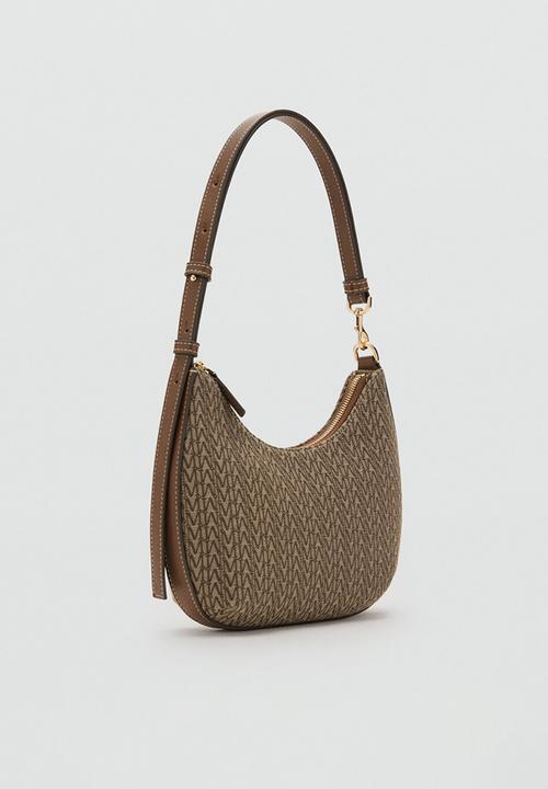 MANGO - Ramiro shoulder bag - brown