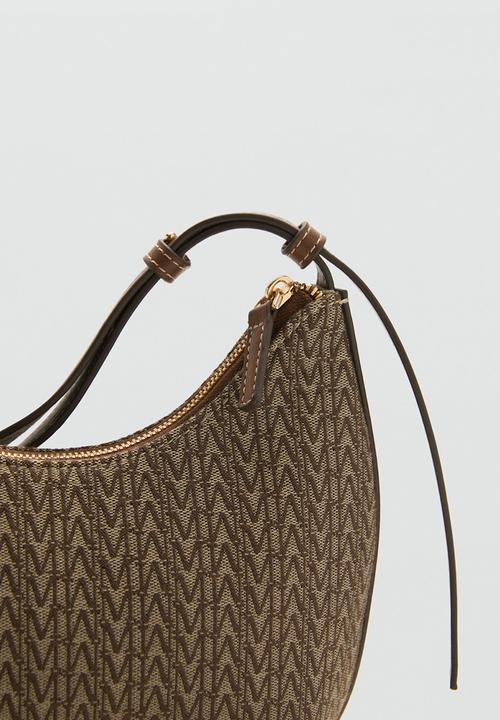 MANGO - Ramiro shoulder bag - brown