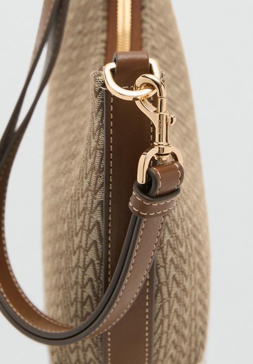 MANGO - Ramiro shoulder bag - brown