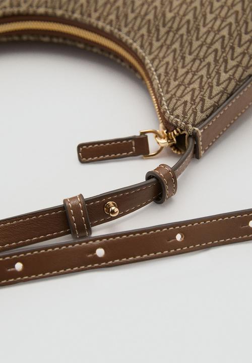 MANGO - Ramiro shoulder bag - brown