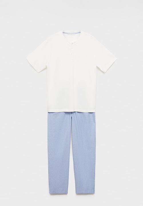 MANGO - Pijama Pack Costa - Blue