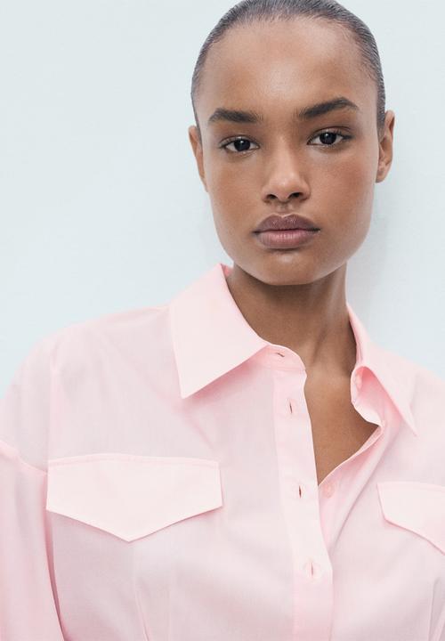 MANGO - Shirt Juls - Pink