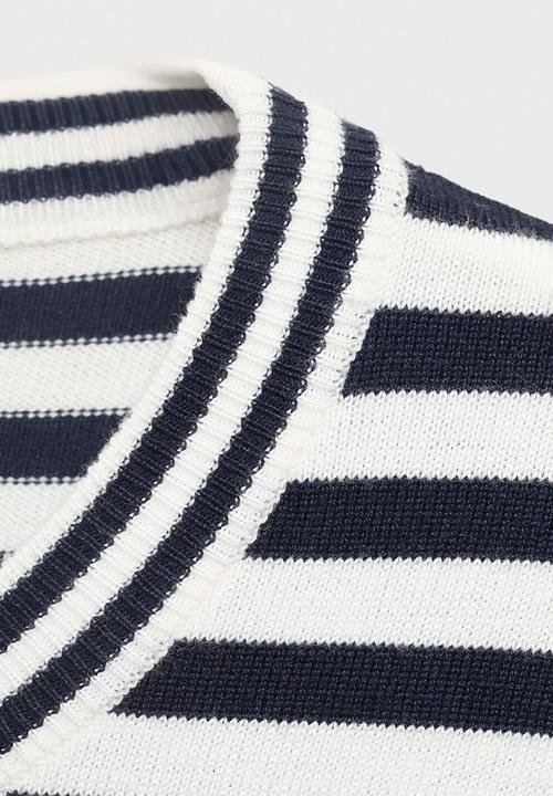 MANGO - Sweater Arca -  Navy