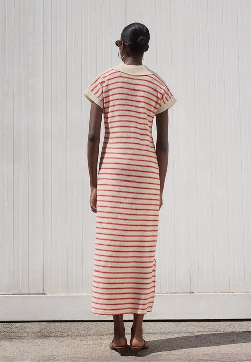 MANGO - Dress Tunis - Red