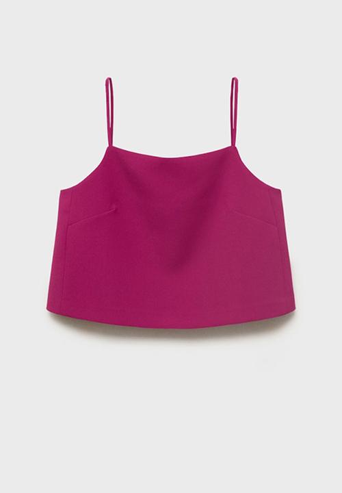 MANGO - Top Lilo - Bright Pink