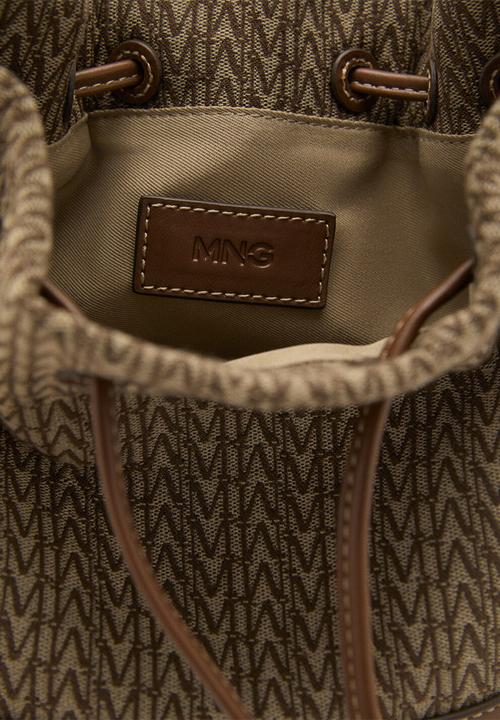 MANGO - Ramiro bucket bag - brown