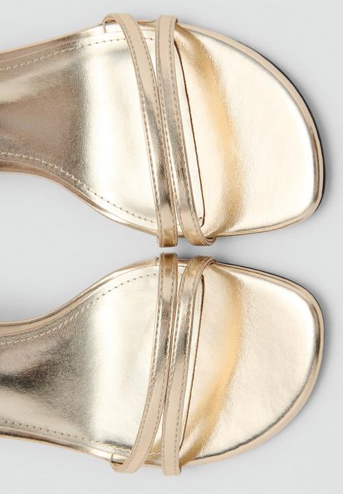 MANGO - Blues heel - gold