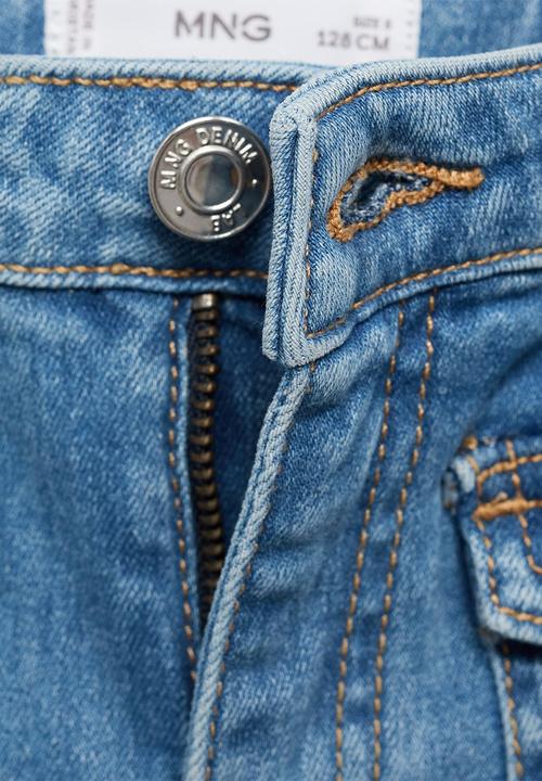 MANGO - Jeans Flarexl1 - Open Blue