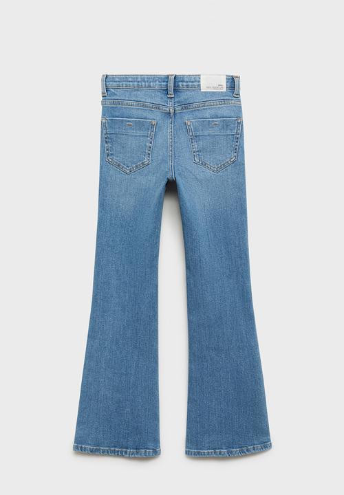 MANGO - Jeans Flarexl1 - Open Blue