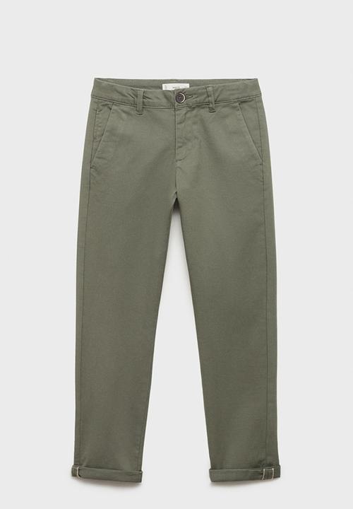 MANGO - Trousers Piccolo - Beige & Khaki