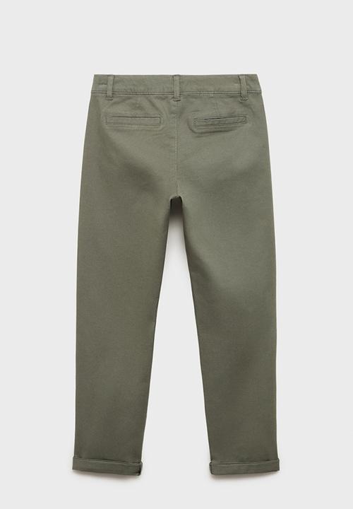 MANGO - Trousers Piccolo - Beige & Khaki