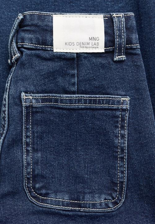 MANGO - Jeans Seamless - Open Blue