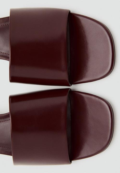 MANGO - Maria heel - dark red