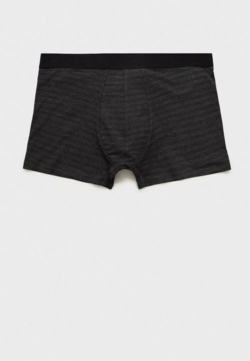 MANGO - Calzoncillos Trunkco - Grey