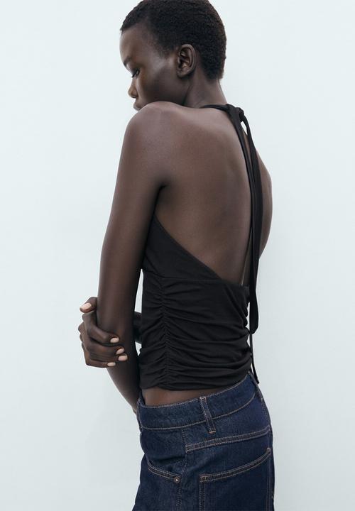 MANGO - Top Fiji - Black