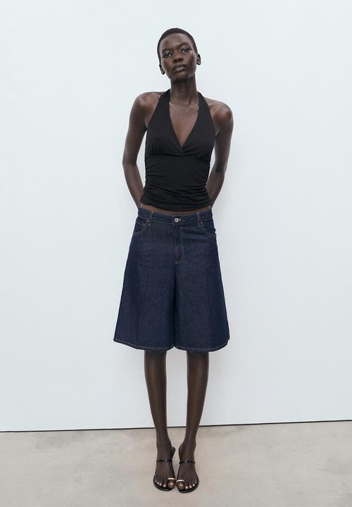 MANGO - Top Fiji - Black