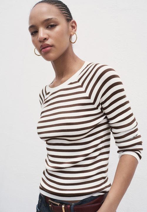 MANGO - Sweater Basikina - Light Beige