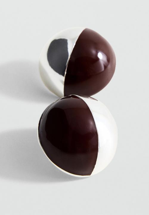 MANGO - Earrings carol - silver