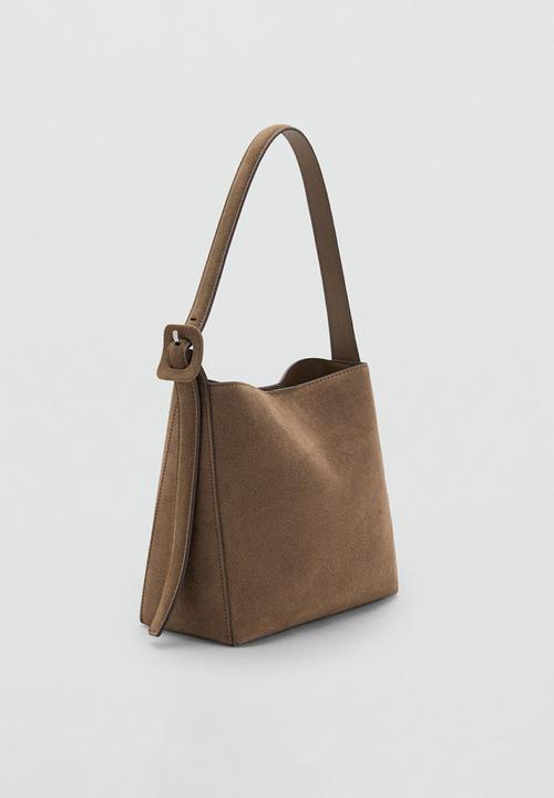 MANGO - Igor shoulder bag - khaki
