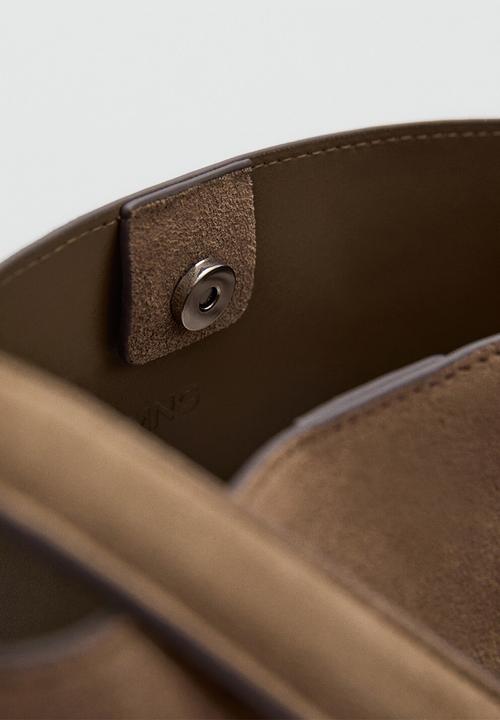 MANGO - Igor shoulder bag - khaki