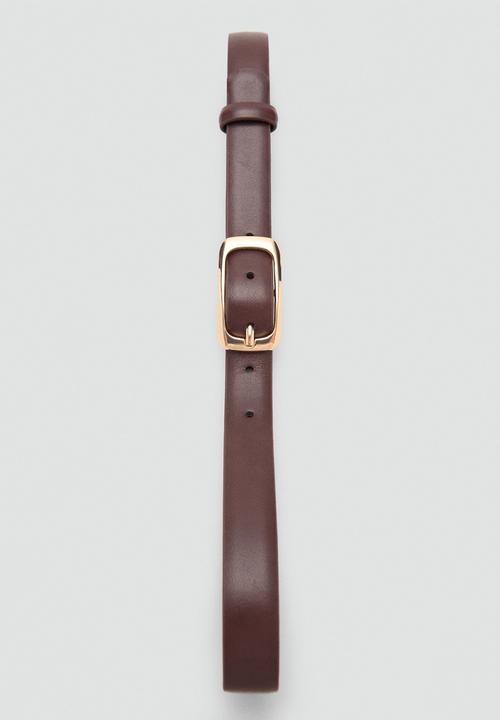 MANGO - Mass belt - brown