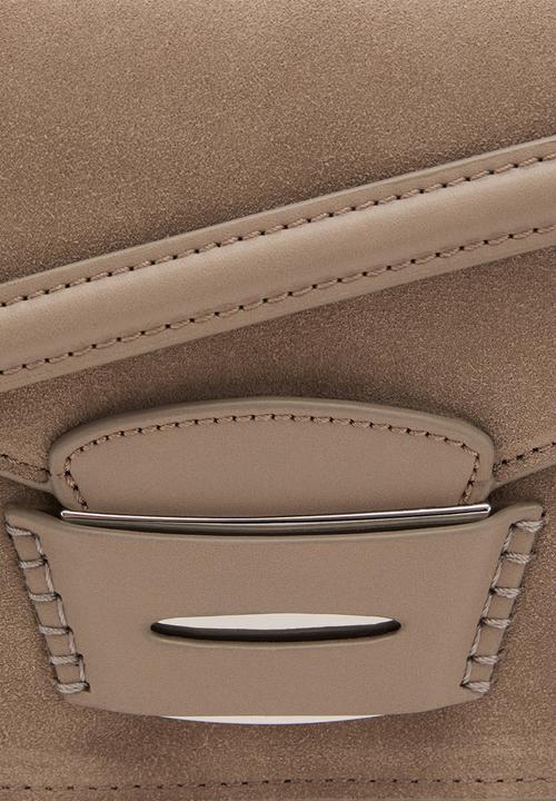MANGO - Mash shoulder bag - brown