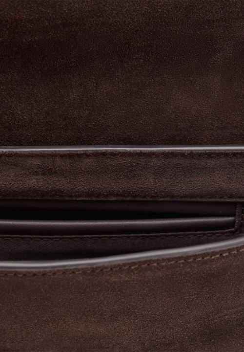 MANGO - Shoulder bag mask - brown