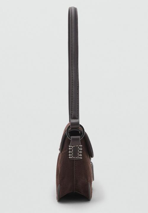 MANGO - Shoulder bag mask - brown