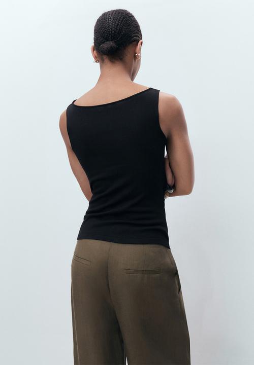 MANGO - Top Gigi - Black