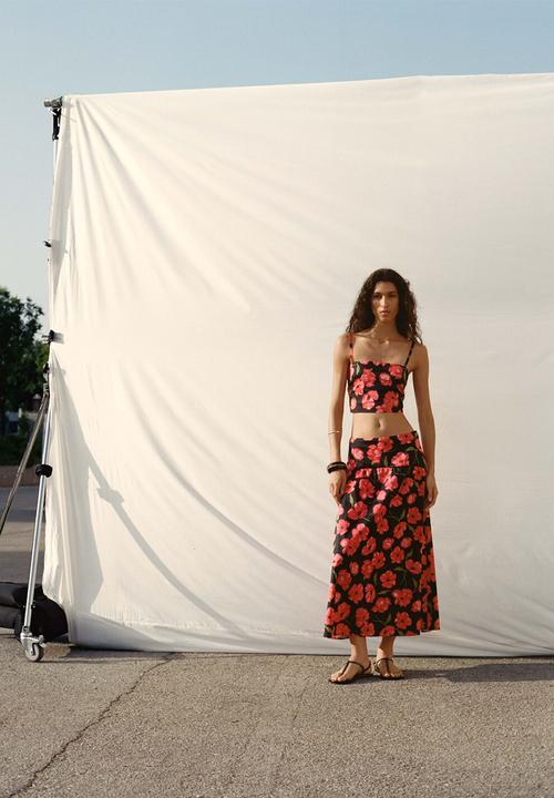 MANGO - Skirt Ama - Black
