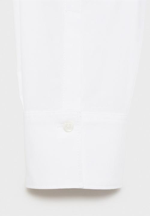 MANGO - Shirt Regu - Natural