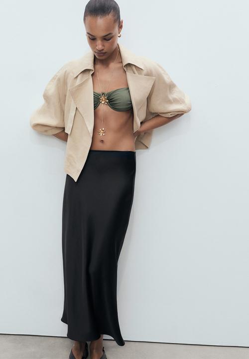 MANGO - Skirt Mia2 - Black