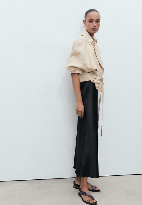 MANGO - Skirt Mia2 - Black